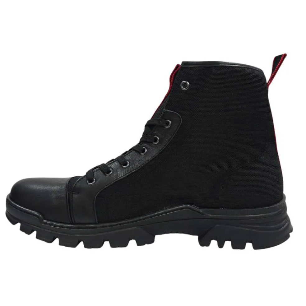 Men's Lucas Leather Ankle Lace Up Hiker Rugged Boots