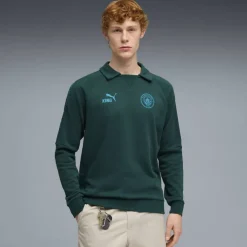 Mens Manchester City Licensed Drill Top 2025 2026