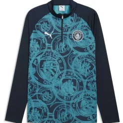 Mens Manchester City Licensed Drill Top 2025 2026