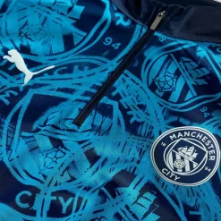 Mens Manchester City Licensed Drill Top 2025 2026
