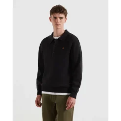 Men's Matson Lambswool Knit Quarter Zip Top