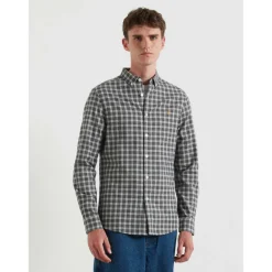 Men's Milners Check Long Sleeve Patterned Shirt