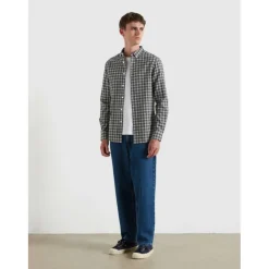 Men's Milners Check Long Sleeve Patterned Shirt