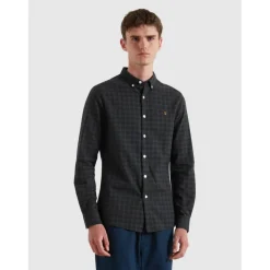 Men's Milners Check Long Sleeve Patterned Shirt