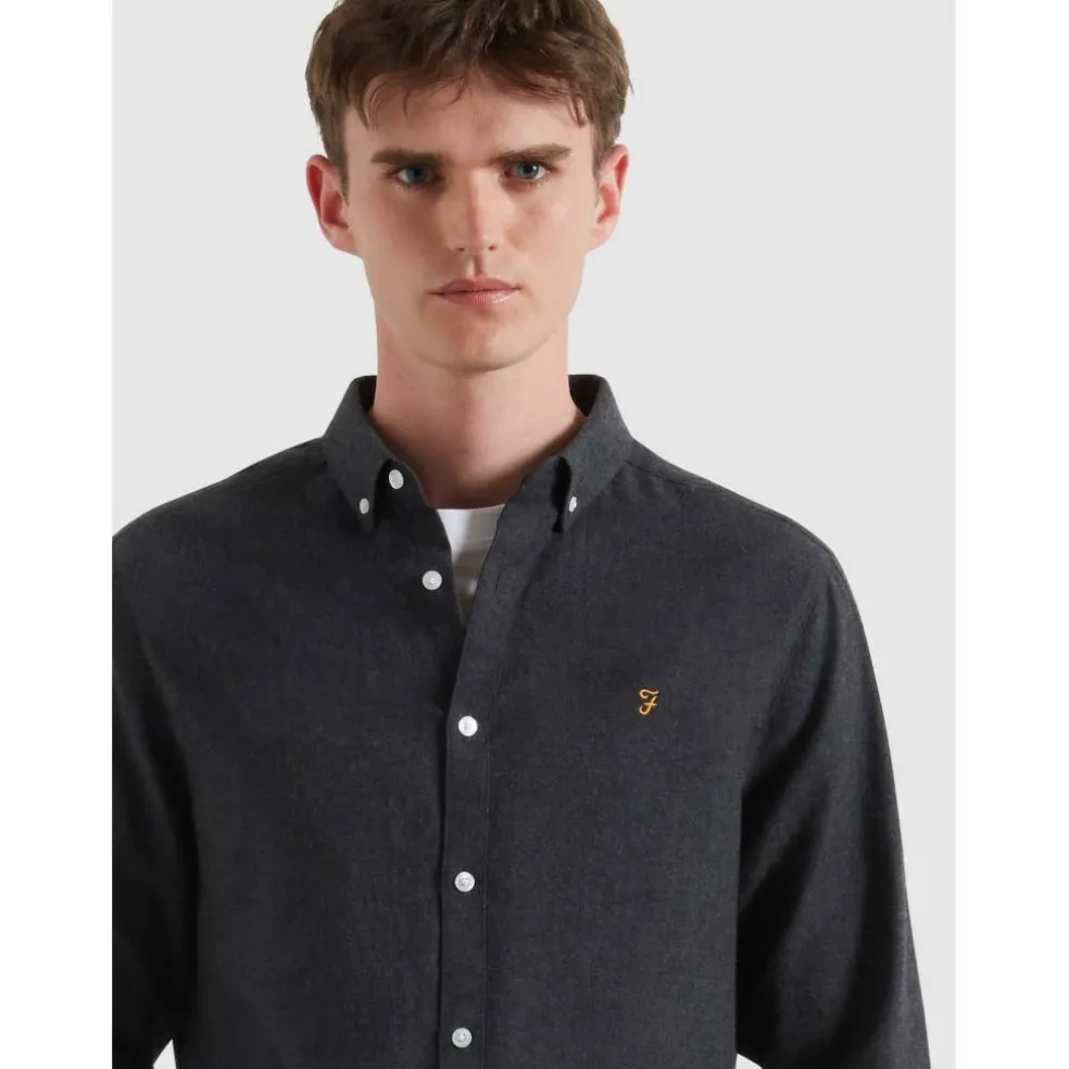 Men's Milners Long Sleeve Plain Shirt