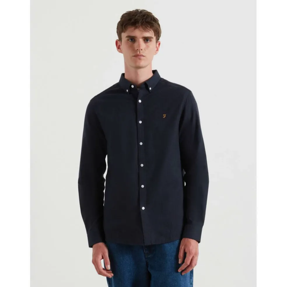 Men's Milners Long Sleeve Plain Shirt