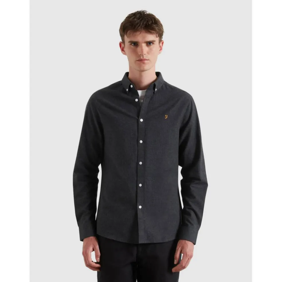Men's Milners Long Sleeve Plain Shirt