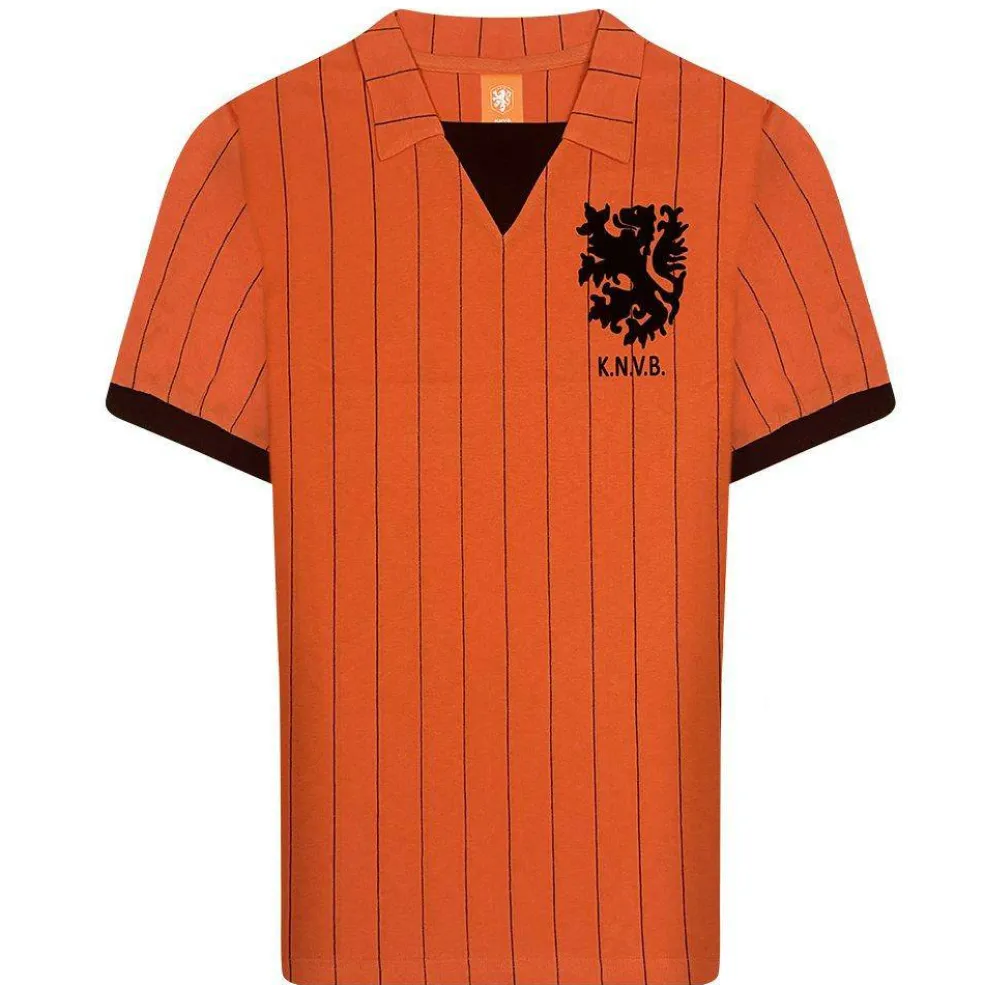 Mens Netherlands Home 1983 Retro Football Shirt
