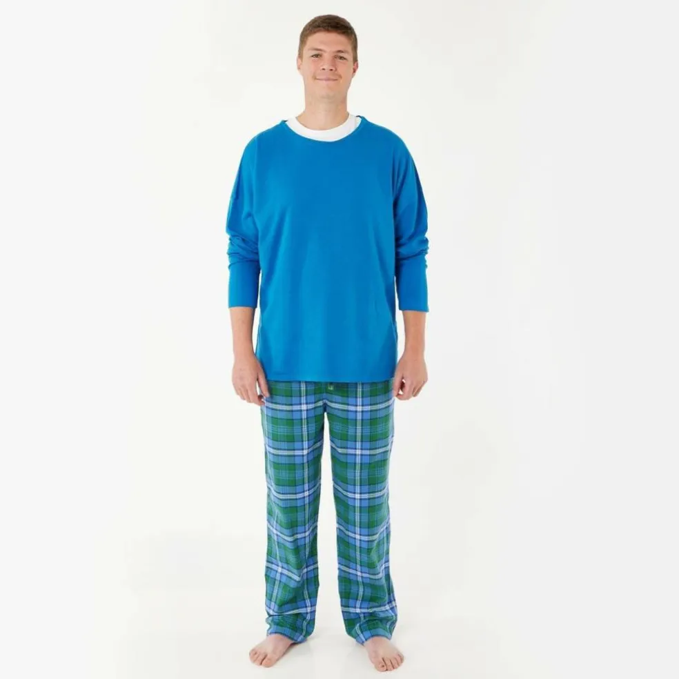 Mens Organic Brushed Cotton Lounge Trousers
