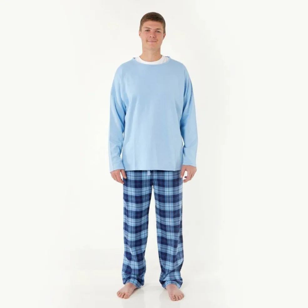 Mens Organic Brushed Cotton Lounge Trousers