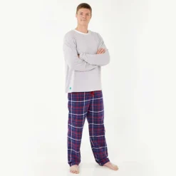 Mens Organic Brushed Cotton Lounge Trousers