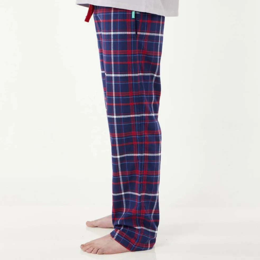Mens Organic Brushed Cotton Lounge Trousers