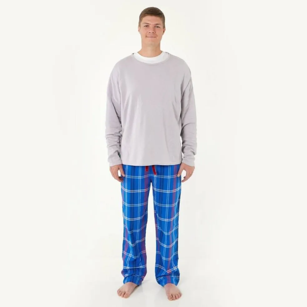 Mens Organic Brushed Cotton Lounge Trousers