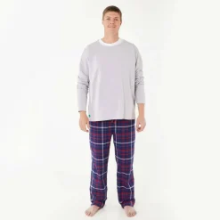 Mens Organic Brushed Cotton Lounge Trousers