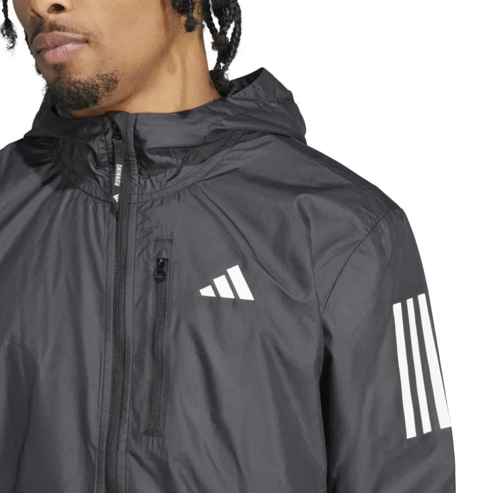 Men's Own The Run Wind Resistant Reflective Long Sleeve Performance Running Jacket