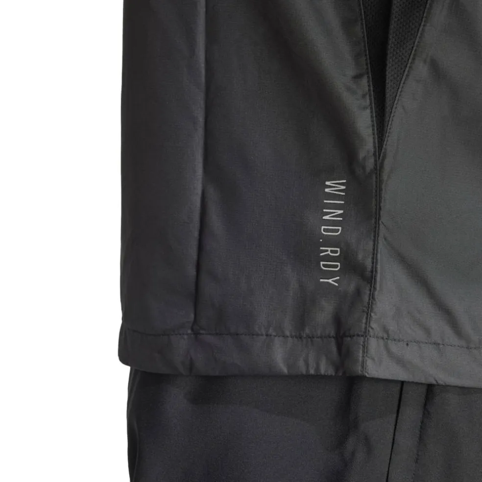 Men's Own The Run Wind Resistant Reflective Long Sleeve Performance Running Jacket