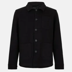 Men's 3 Pocket Long Sleeve Button Overshirt