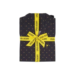 Men's Polka Dot Pyjama Short-Sleeve Top