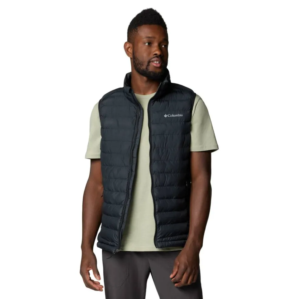 Men's Powder Lite Water-Resistant Thermal-Reflective Sleeveless Gilet