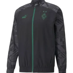 Men's Prematch Borussia Monchengladbach Waterproof Lightweight Rain Anorak