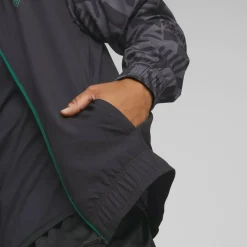 Men's Prematch Borussia Monchengladbach Waterproof Lightweight Rain Anorak