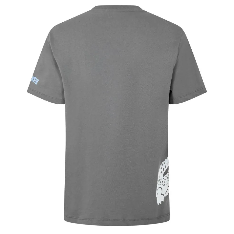 Men's Printed Cotton Lounge Short Sleeve Pyjama Top