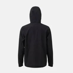 Mens Rain Jacket Water Resistant Long Sleeve Hooded Rain Anorak