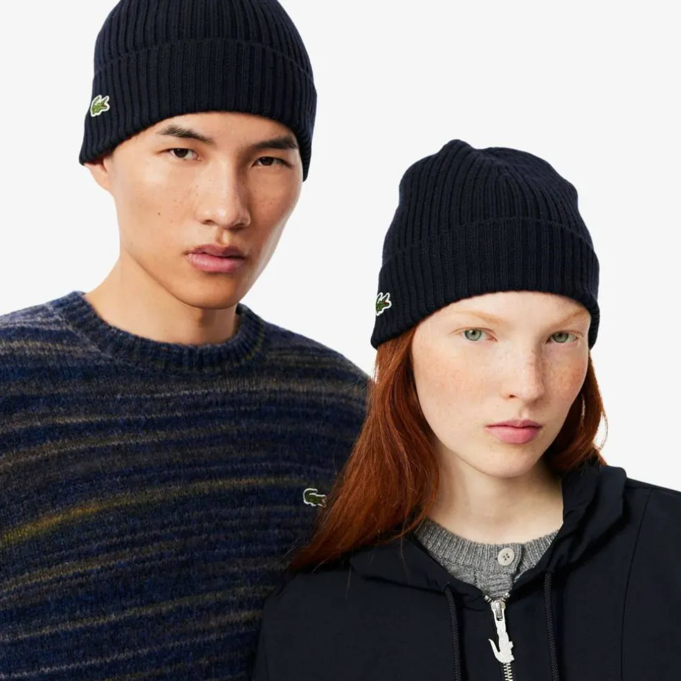 Men's Ribbed Knitted Beanie