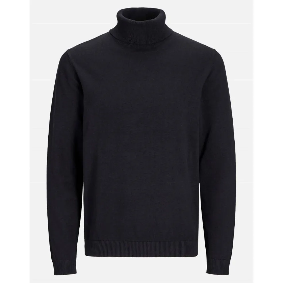 Men's Roll Neck Knitted Jumper