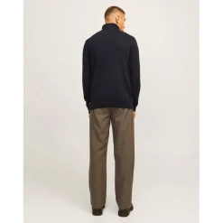 Men's Roll Neck Knitted Jumper