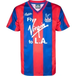Mens Scoredraw Crystal Palace Retro Home Shirt 1990