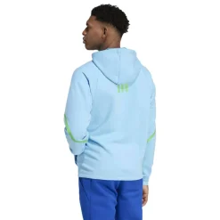 Men's Seattle Sounders Hooded Long Sleeve Slim Fit Licensed Rain Anorak