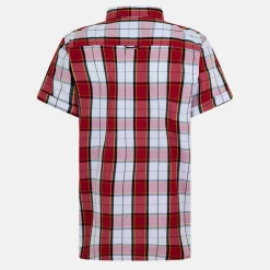 Men's Short-Sleeve Patterned Shirt