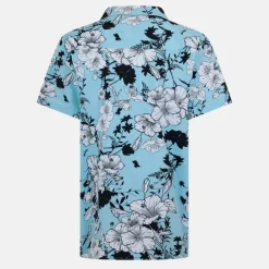 Men's Short-Sleeve Patterned Shirt
