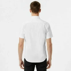 Men's Short Sleeve Plain Shirt
