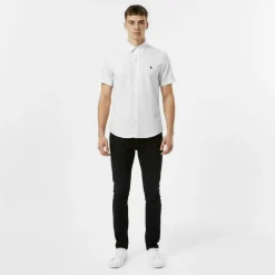 Men's Short Sleeve Plain Shirt