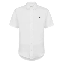 Men's Short Sleeve Plain Shirt