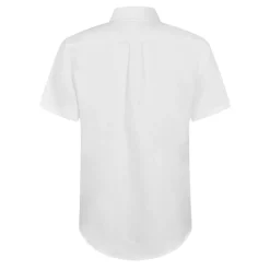 Men's Short Sleeve Plain Shirt