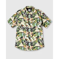 Men's Short-Sleeve Plain Shirt