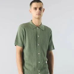 Men's Short-Sleeve Plain Shirt
