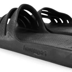 Men's Slide Stradi Black Flip Flops