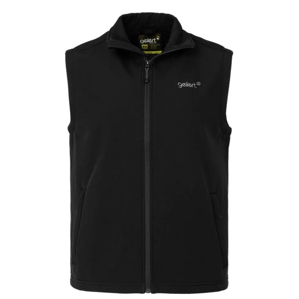 Men's Softshell Fleece Lined Sleeveless Gilet