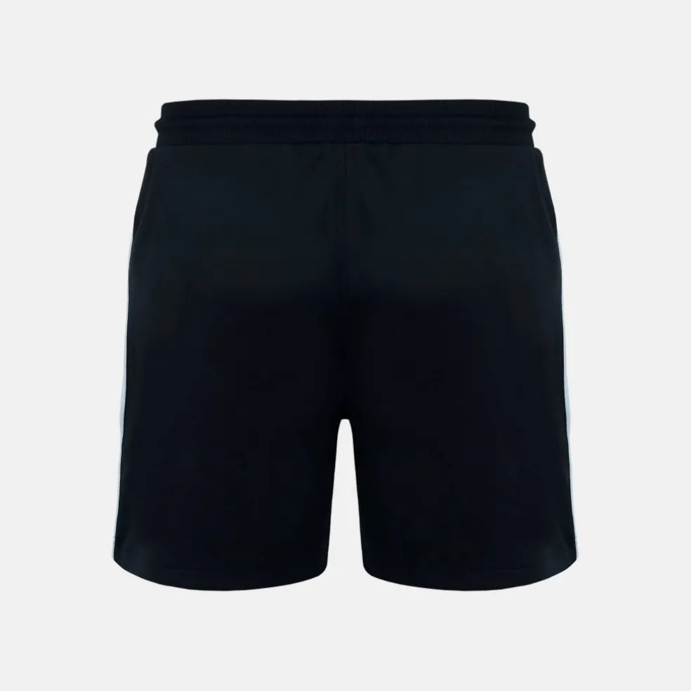 Men's Spandex Zip Pocket Woven Tracksuit Shorts