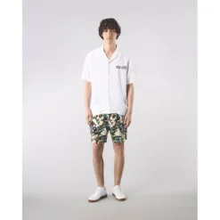 Men's Spike Island Short-Sleeve Plain Shirt
