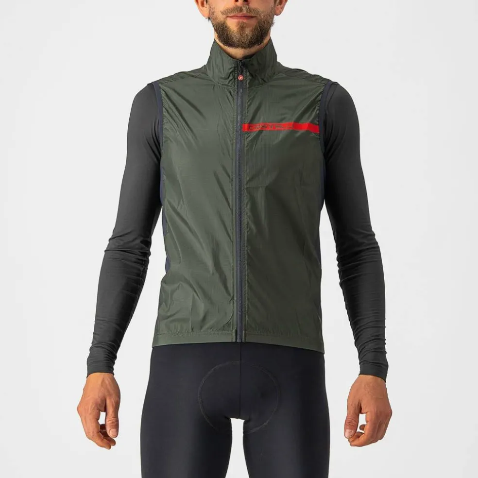 Men's Squadra Windproof Packable Sleeveless Gilet