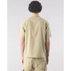 Men's Stamford Cuban Collar Short-Sleeve Plain Shirt