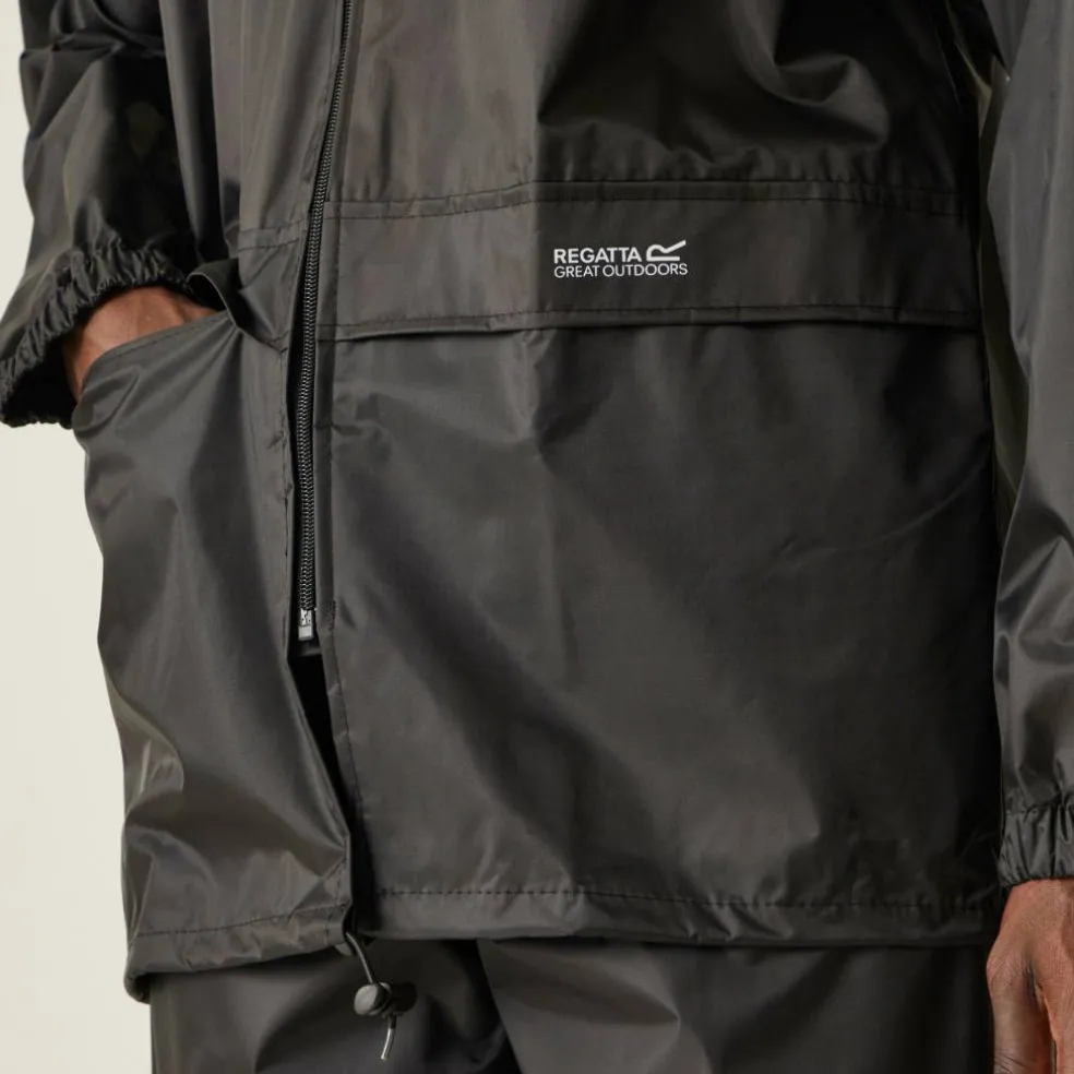 Mens Stormbreaker Hooded Long Sleeve Waterproof Jacket