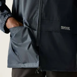Mens Stormbreaker Hooded Long Sleeve Waterproof Jacket