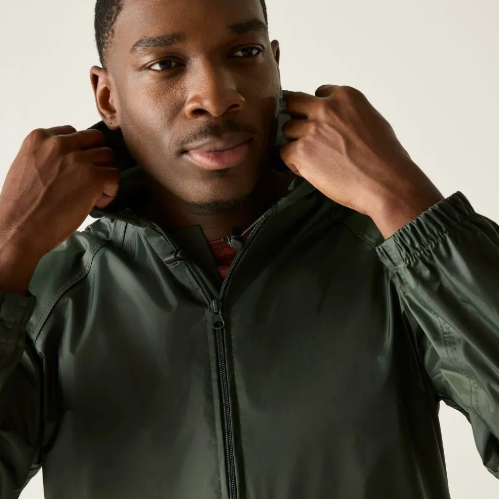Mens Stormbreaker Hooded Long Sleeve Waterproof Jacket