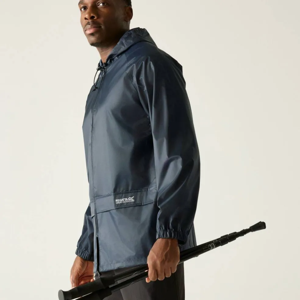Mens Stormbreaker Hooded Long Sleeve Waterproof Jacket